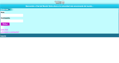 Desktop Screenshot of chatdelmundo.net
