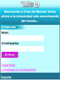 Mobile Screenshot of chatdelmundo.net